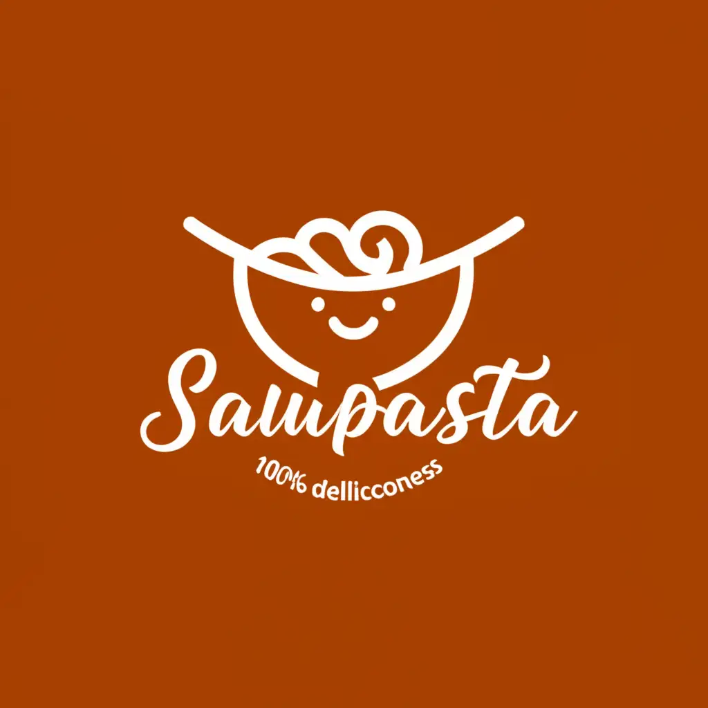 LOGO-Design-for-SAUSPASTA-Tempting-Text-with-a-Mouthwatering-Aesthetic