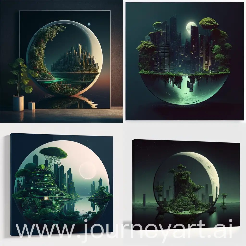 Futuristic-Floating-Oasis-Moonlit-Cityscape-with-Organic-Design