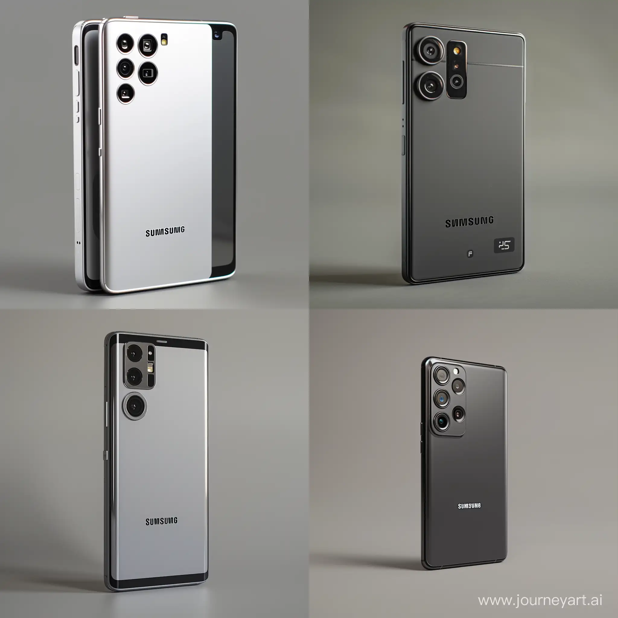 телефон Samsung S26 Ultra на сером фоне