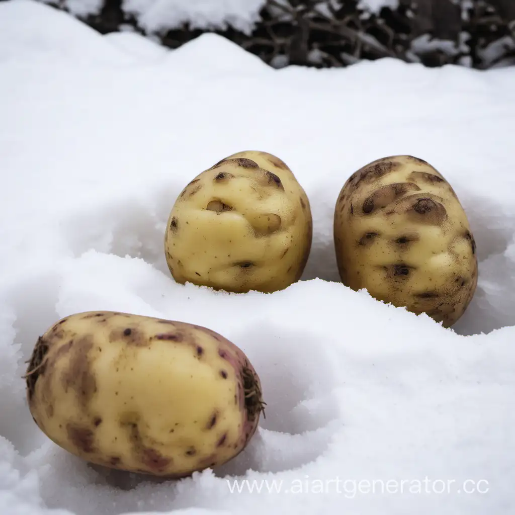 Harvesting-Potatoes-in-a-Winter-Wonderland