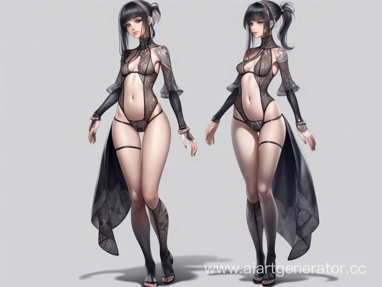 Unique-FullHeight-Art-Adopt-Girl-in-Striking-Attire