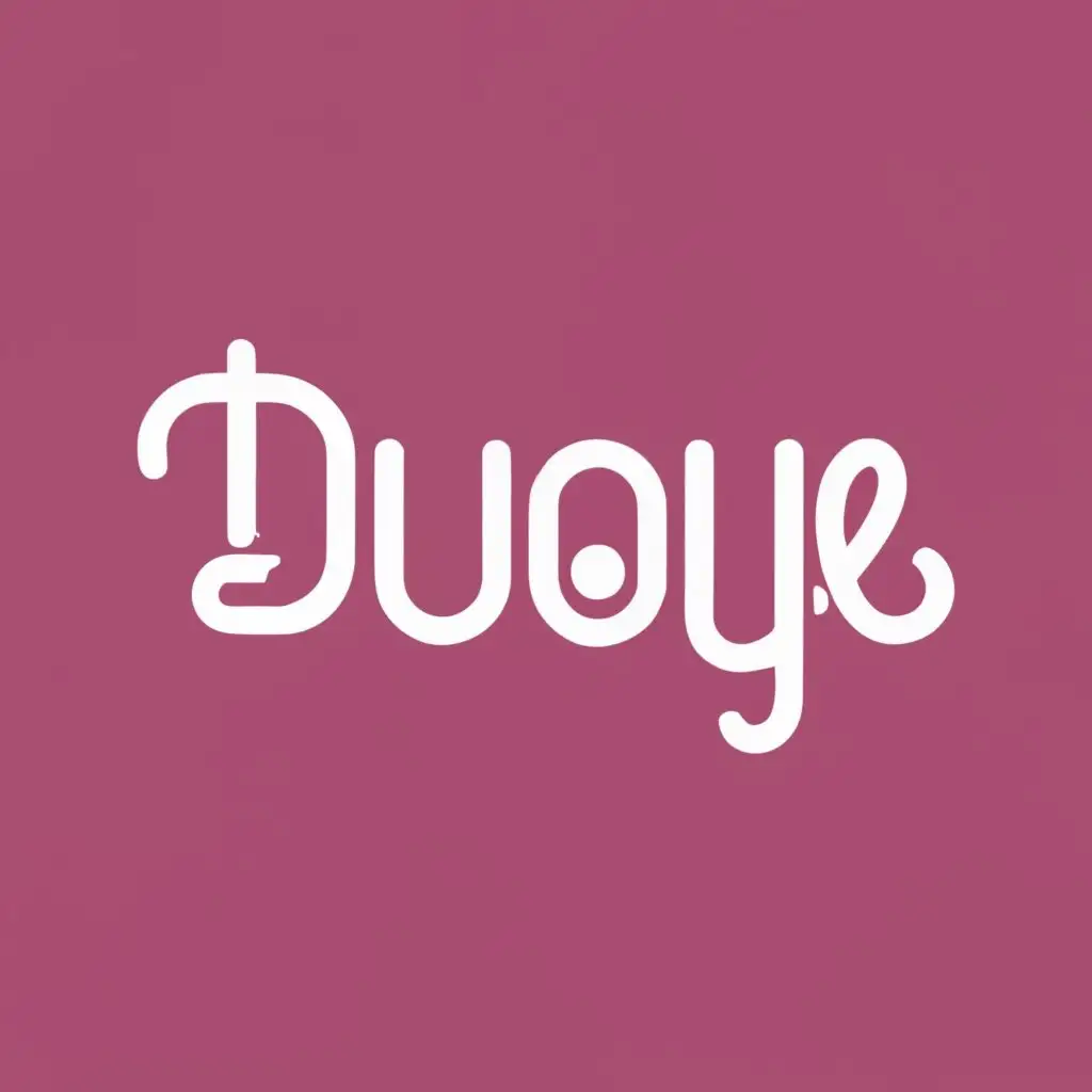 LOGO-Design-For-Duoye-Stylish-Typography-for-the-Entertainment-Industry