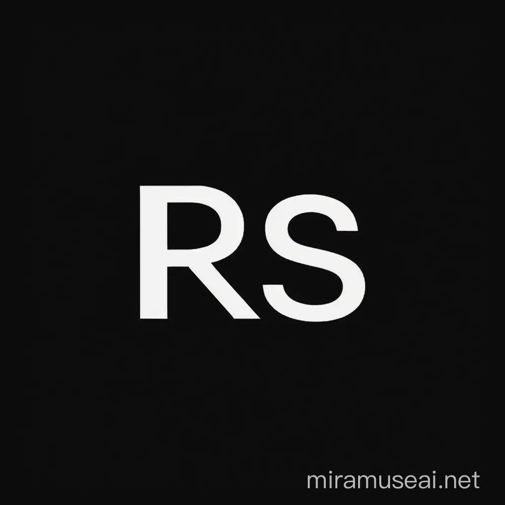 RS Logo on Dark Background