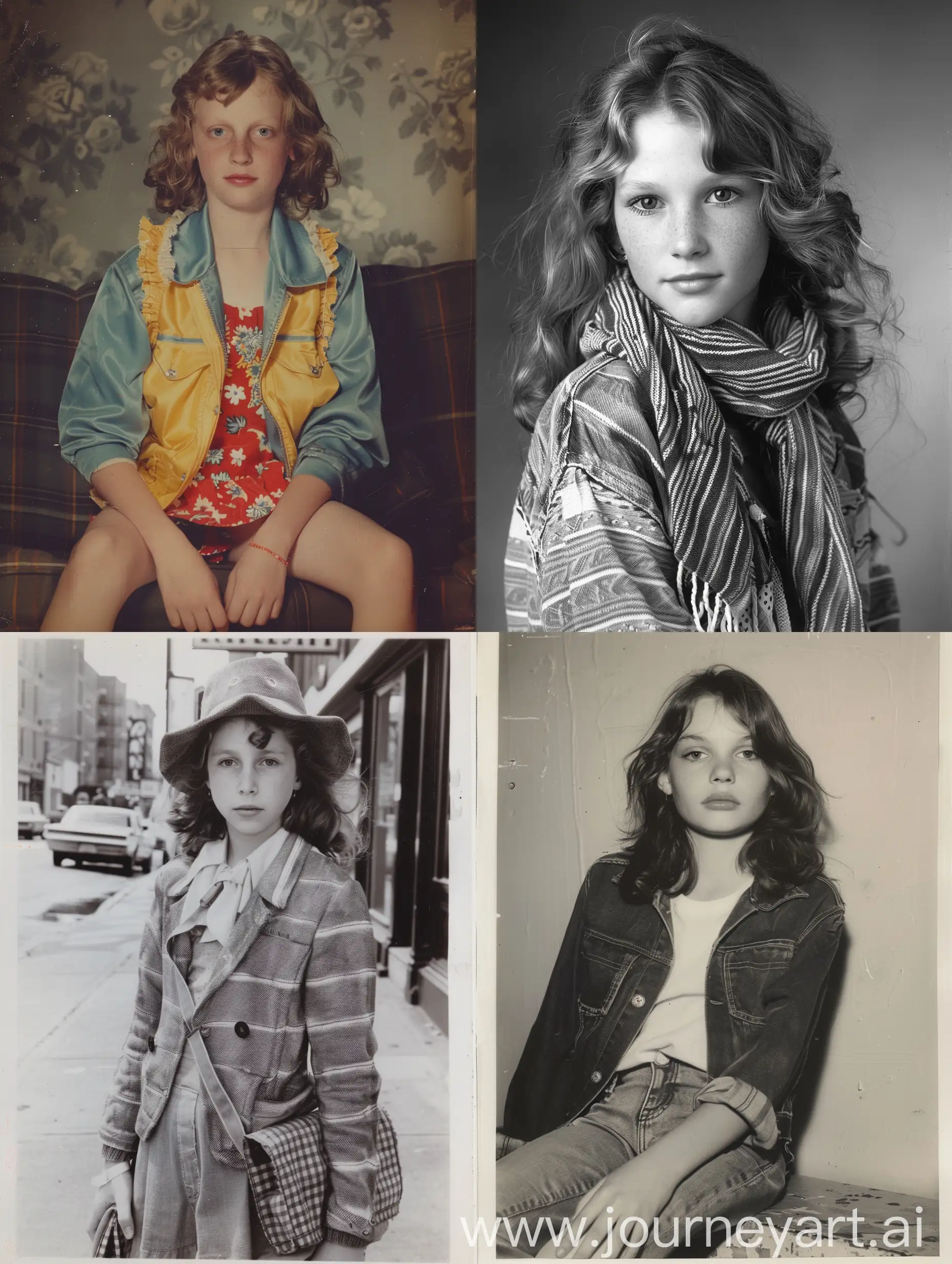 Girl 1980's photo usa