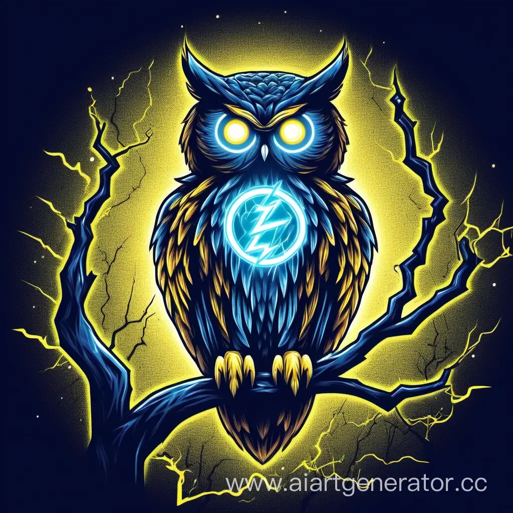Enchanting-Electric-Owl-Artwork