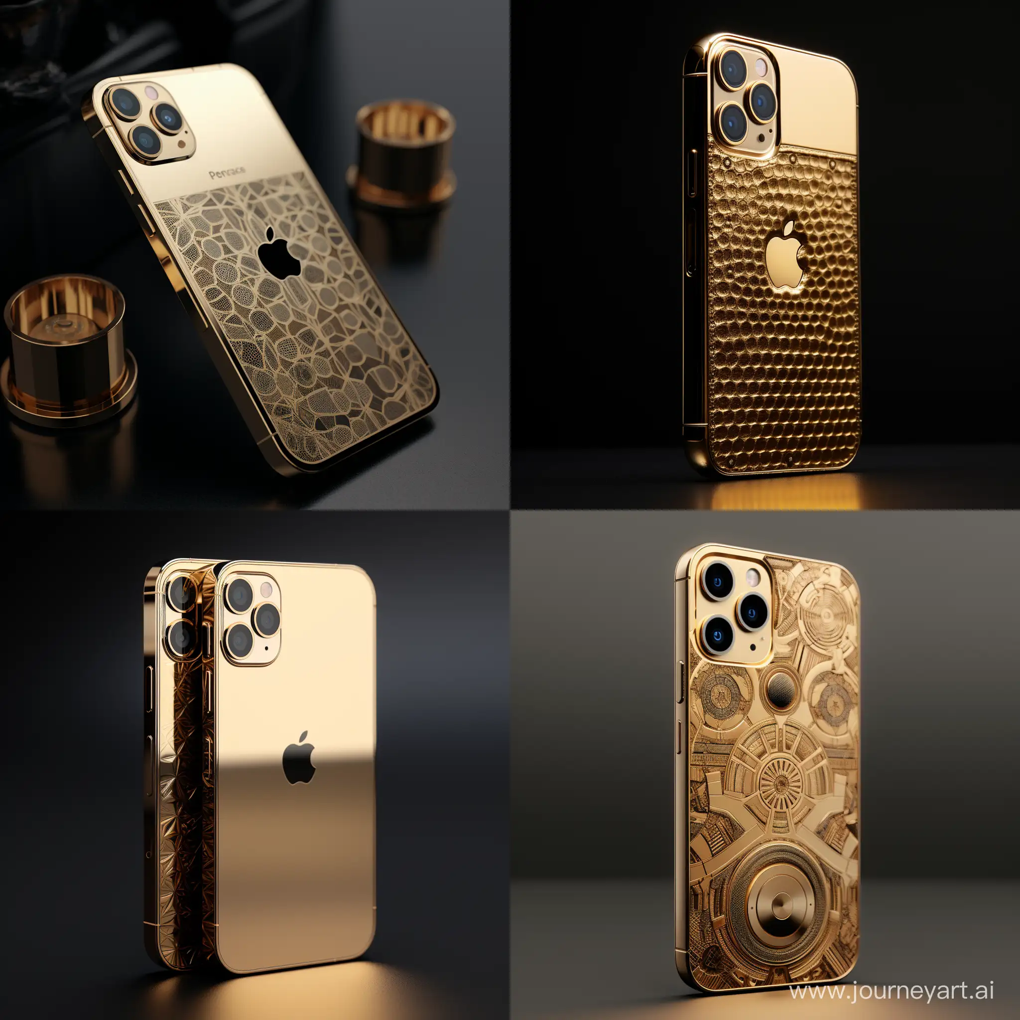 Luxurious-Iphone-15-Gold-with-AR-Experience