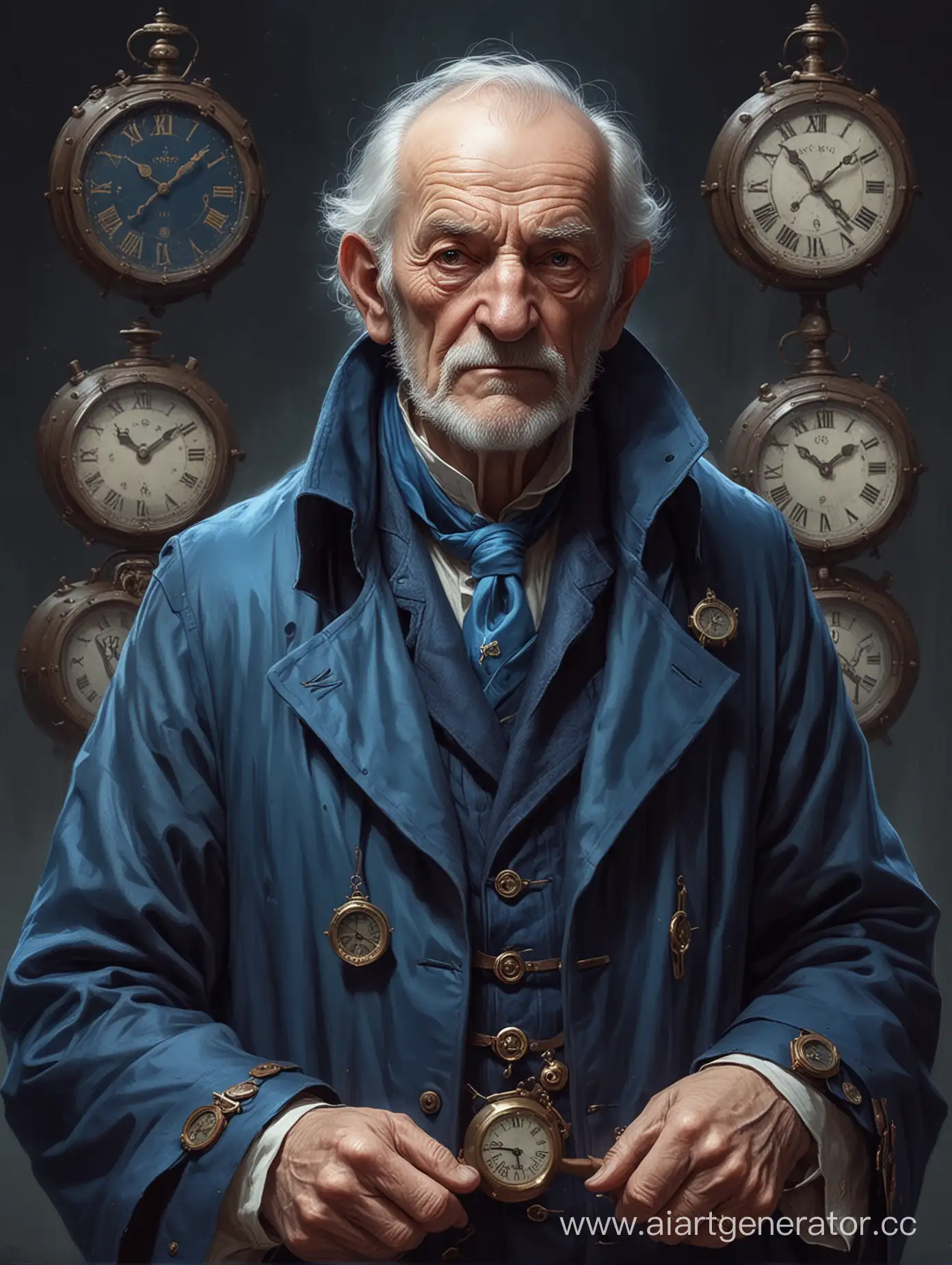 Elderly-Wizard-with-Clock-Eyes-in-DnD-Style