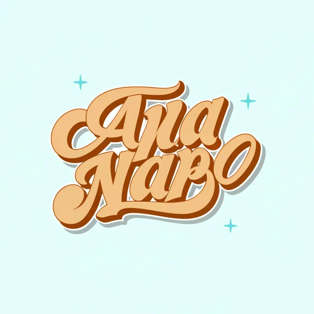 a logo design,with the text "Ayia Napa", main symbol:1950's,Moderate,clear background