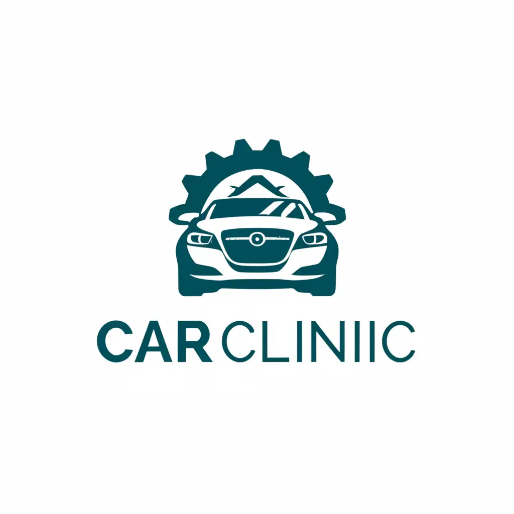 a logo design,with the text "Car Clinic", main symbol:nothing,Moderate,be used in Automotive industry,clear background