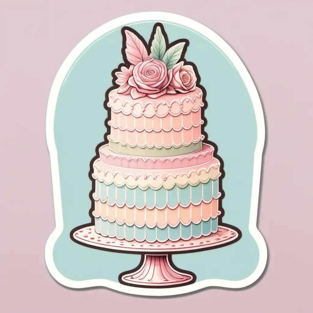 Sticker Design For WONAF Cakes and Treats. by CHIEHIURA BASIL on Dribbble