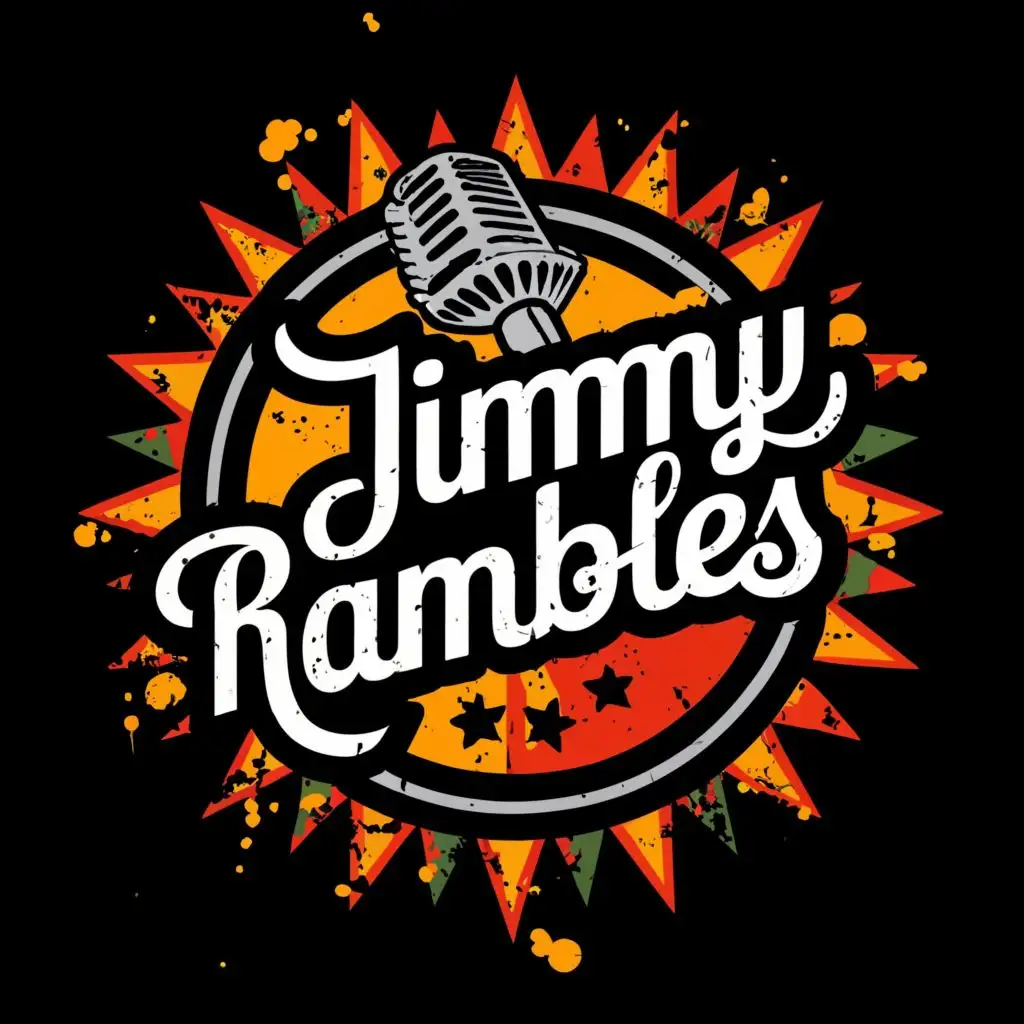 logo, rap, with the exact text "Jimmy Rambles", be used in the Entertainment industry