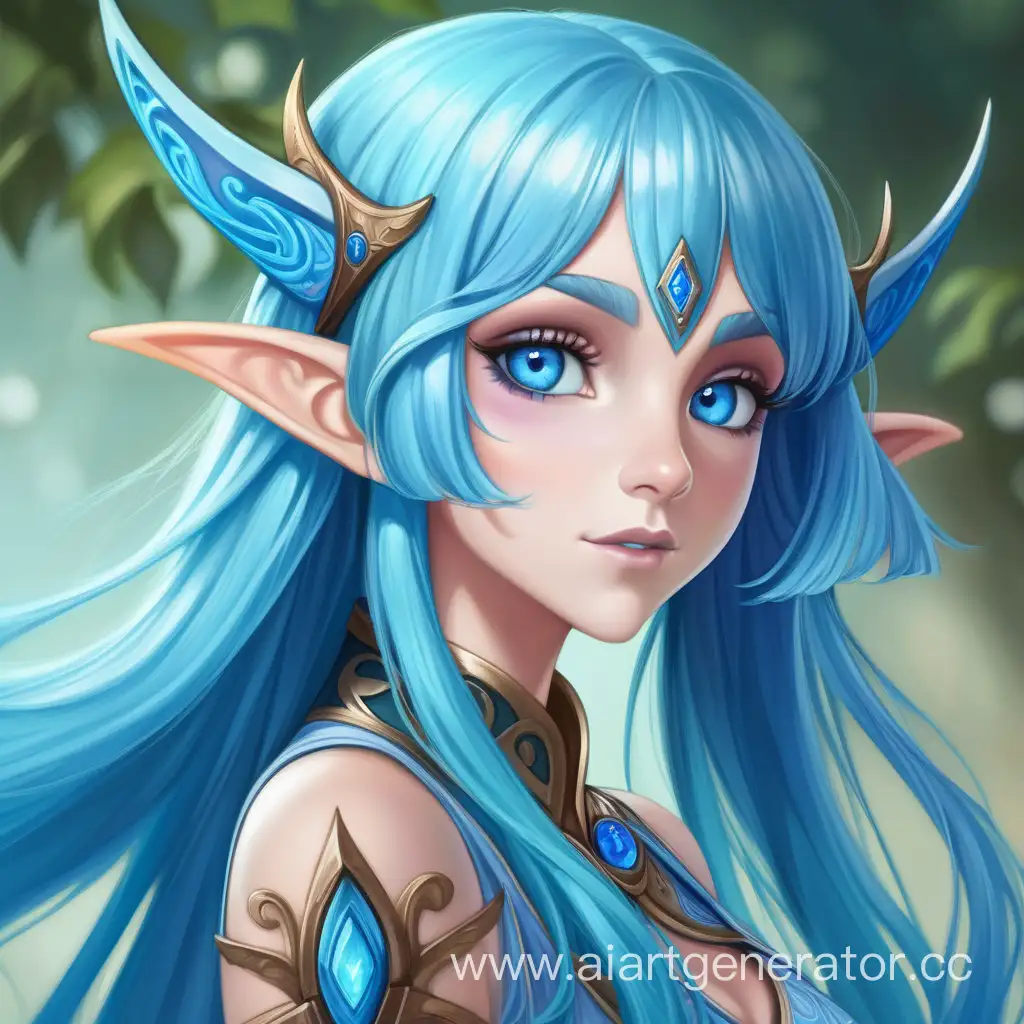 Enchanting-BlueEyed-Elf-with-Radiant-Blue-Hair