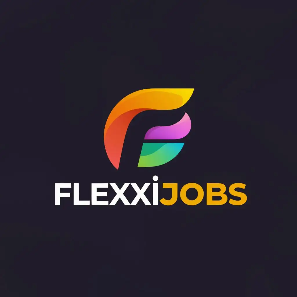 a logo design,with the text "FlexiJob", main symbol:cap,Moderate,be used in Technology industry,clear background