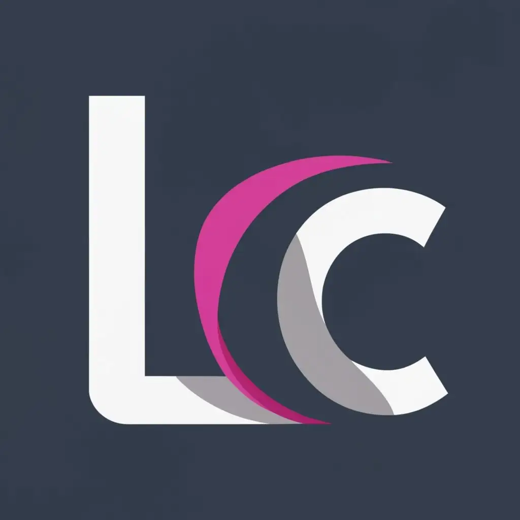 logo, photography, with the text "LC", typography, be used in Technology industry
