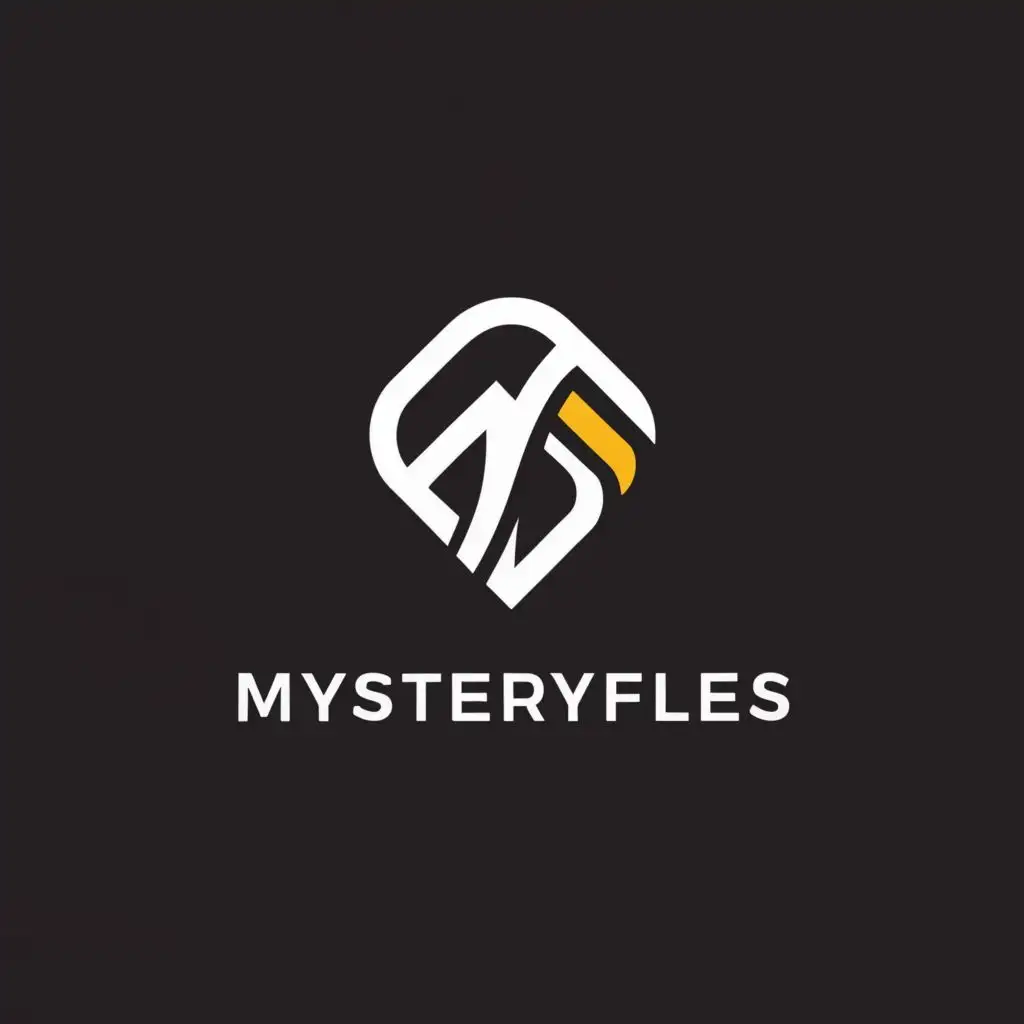 a logo design,with the text "MYSTERYFILES", main symbol:MYSTERY ,Moderate,be used in Entertainment industry,clear background