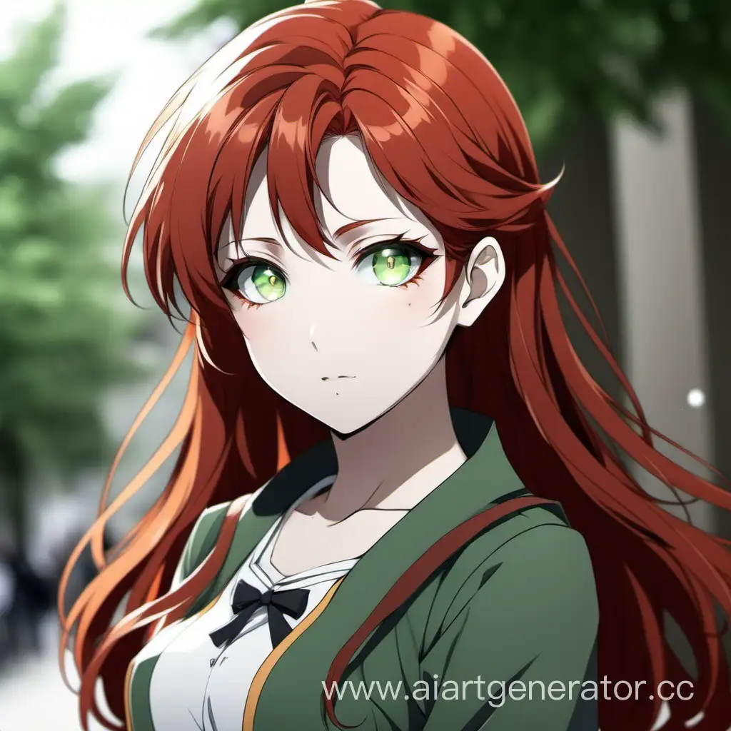 Captivating-Anime-Girl-with-WaistLength-Red-Hair-and-Enchanting-Green-Eyes