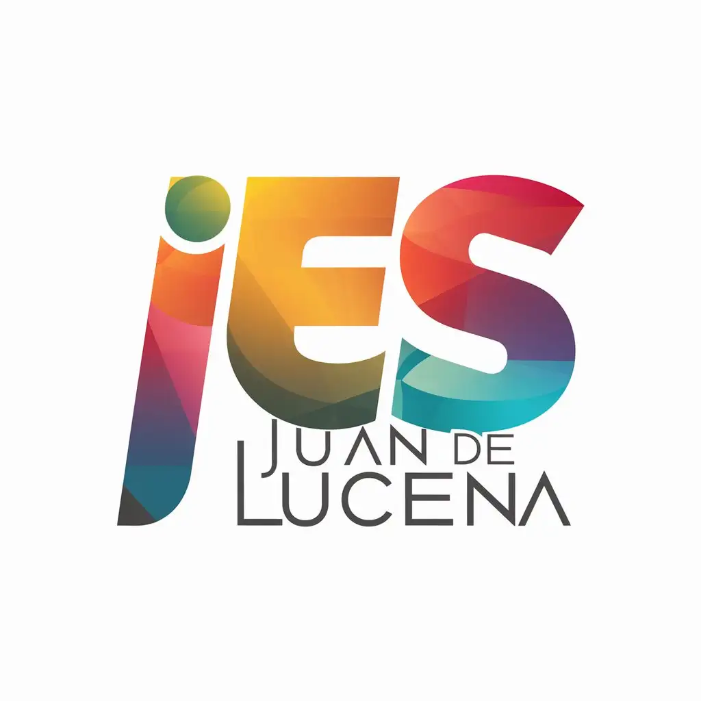 Colorful Emblem of IES Juan de Lucena School