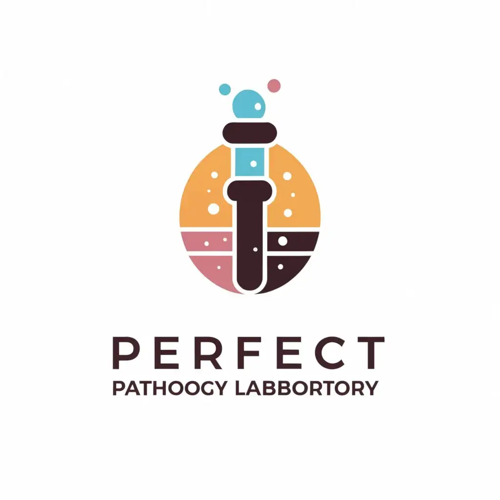 a logo design,with the text "PERFECT PATHOLOGY LABORATORY", main symbol:P,Moderate,clear background
