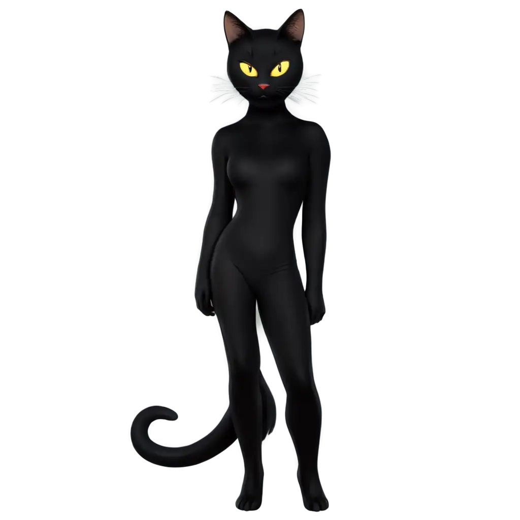 Mesmerizing-Black-Cat-PNG-Enhancing-Your-Online-Presence-with-HighQuality-Feline-Imagery