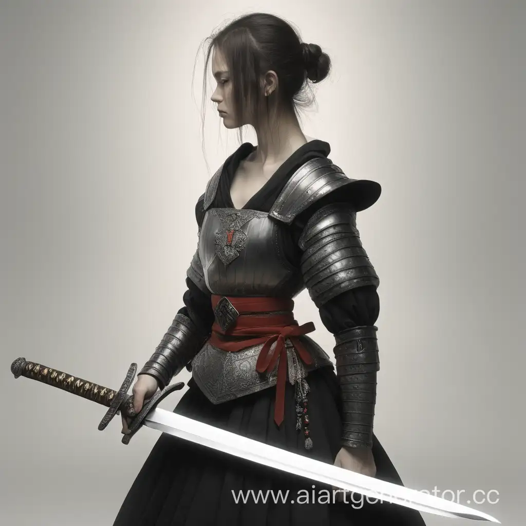 женщина с мечом