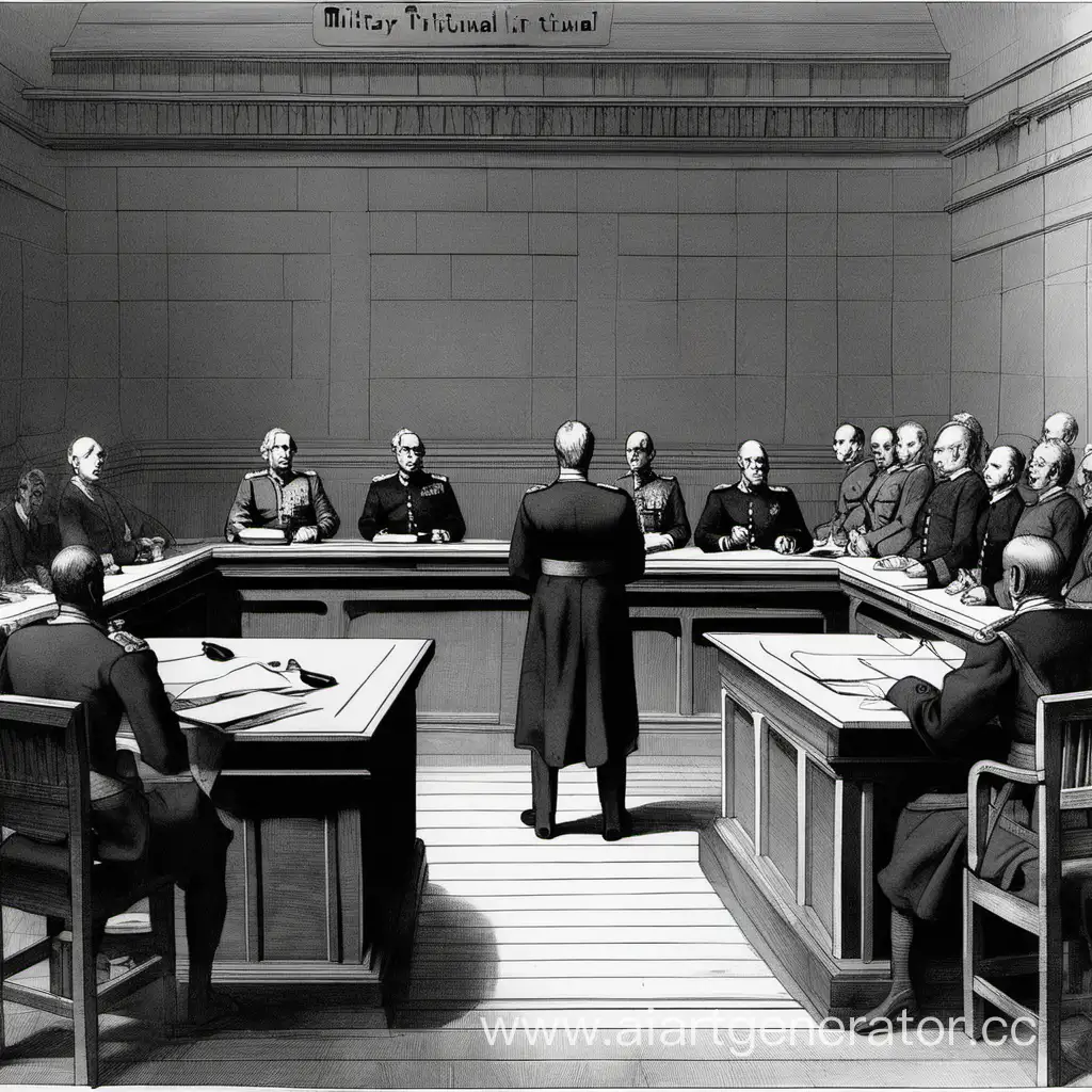 British-World-War-1-Military-Tribunal