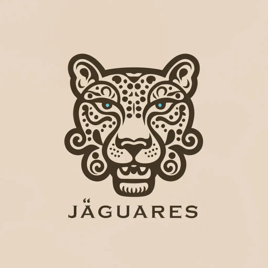 a logo design,with the text "logo", main symbol:I'm in need of a skilled designer to create a logo for my upcoming Mexican restaurant, "JAGUARES". The ideal logo should be a blend of elegance, simplicity, and modernity, while still embracing a vintage Maya
culture engraving style. Depicting prosperity.
- I'm not looking for a cartoonish design, the logo should be professional and suitable for a business.,complex,be used in Religious industry,clear background