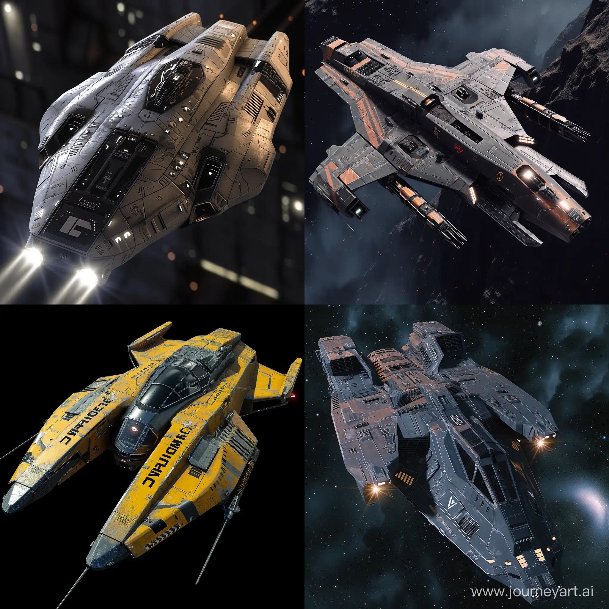 Elite-Dangerous-Cobra-MK2-Spaceship-SciFi-Vessel-Exploration