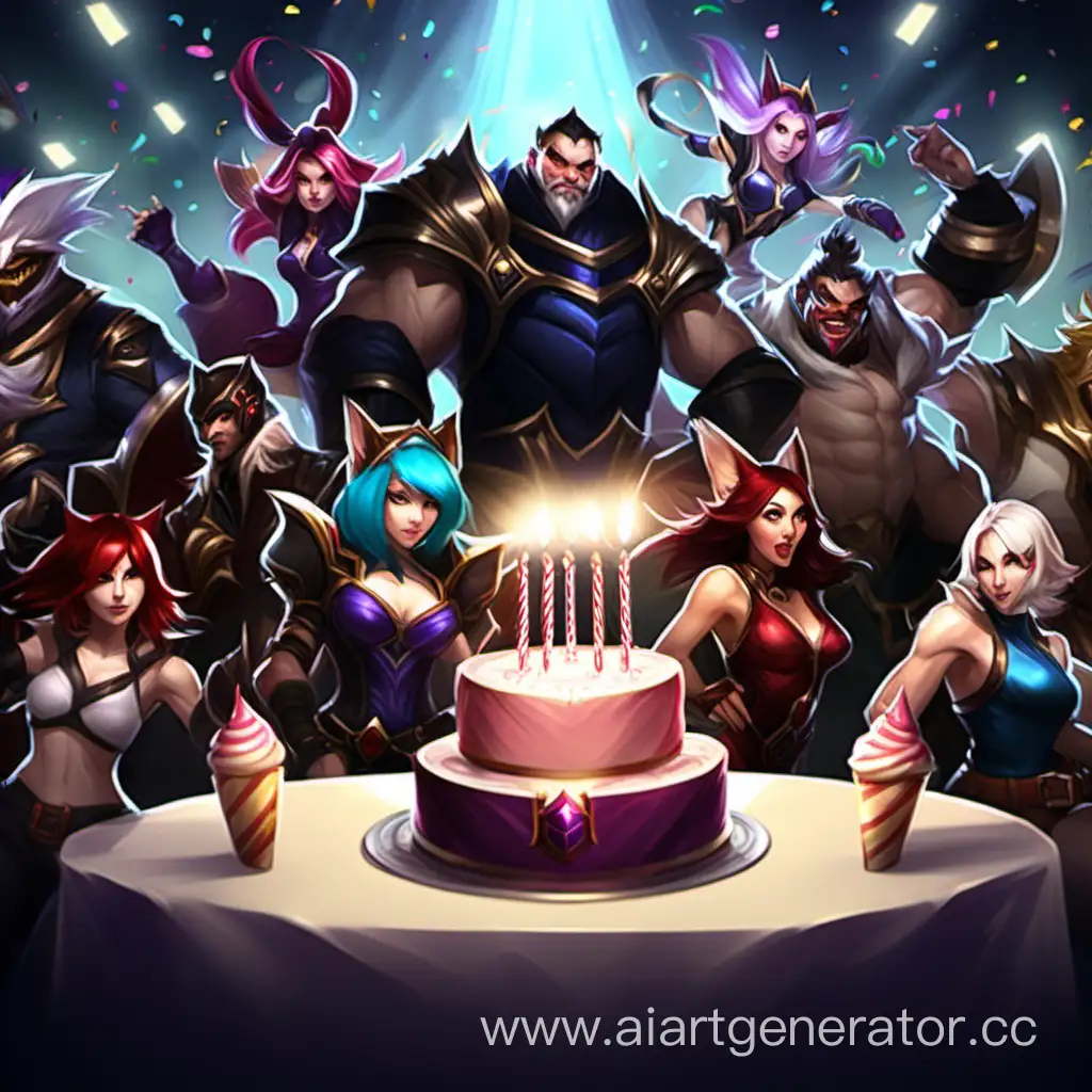 league of legends happy bithday