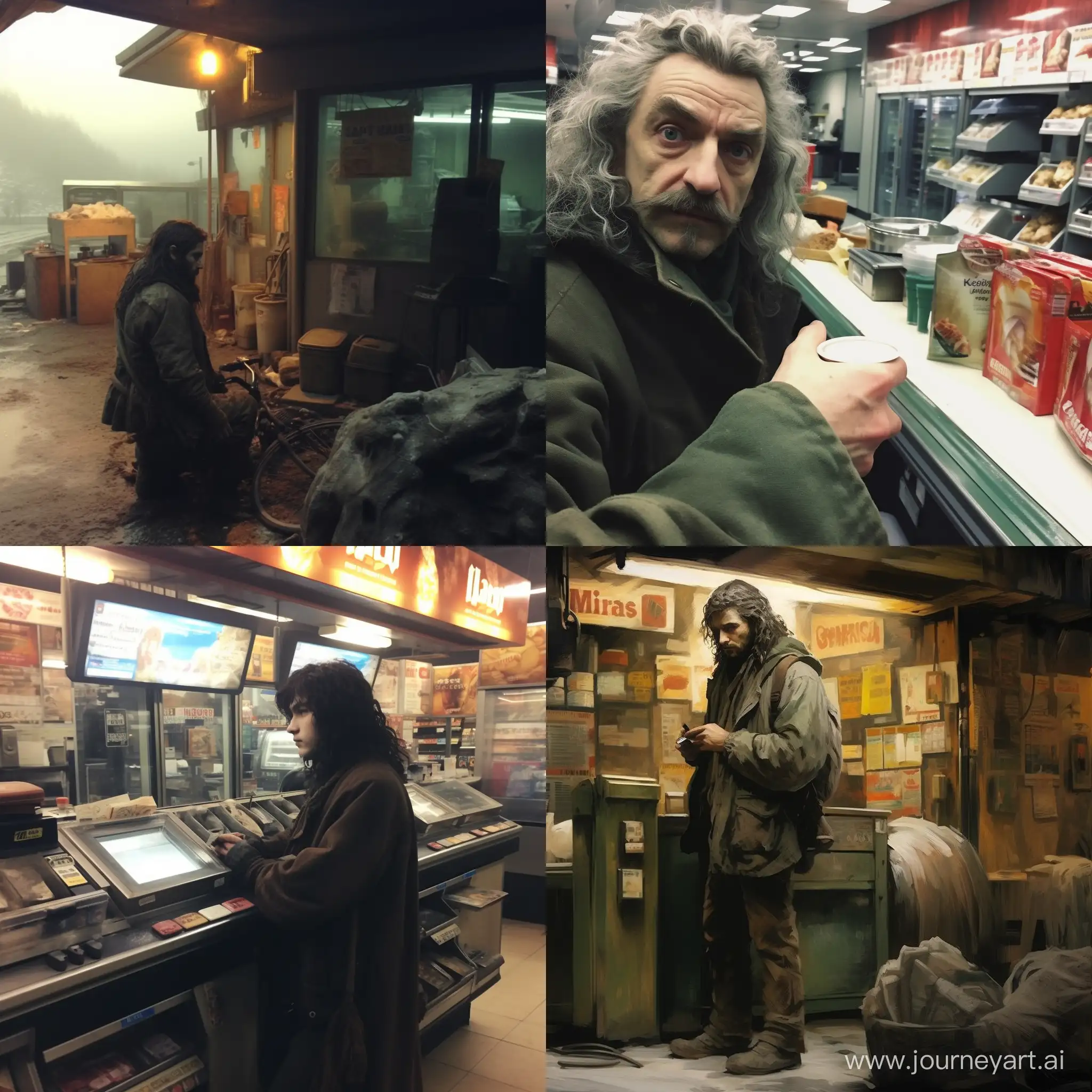 Hobbit-Discovers-Mysterious-Ring-at-Gas-Station-Surveillance-Footage