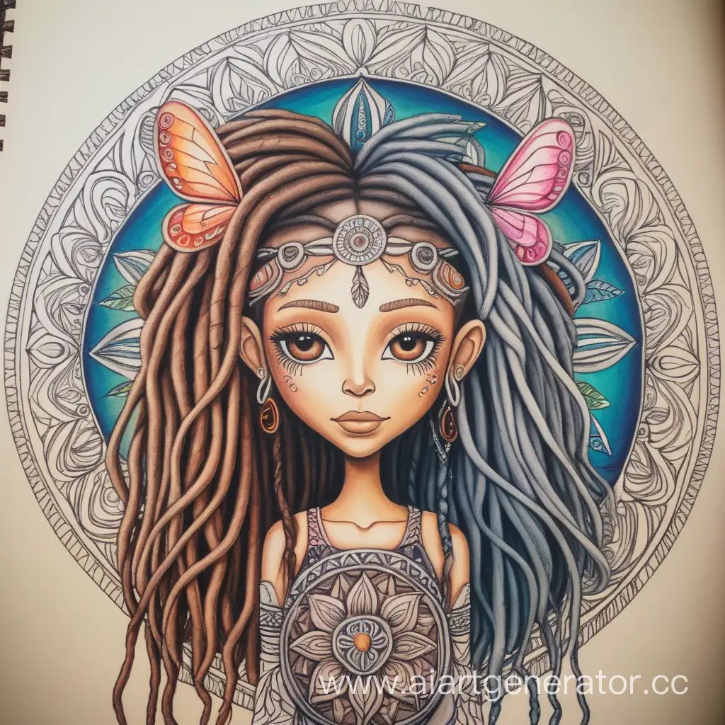 Mystical-Mandala-Art-featuring-Fairy-with-Dreads