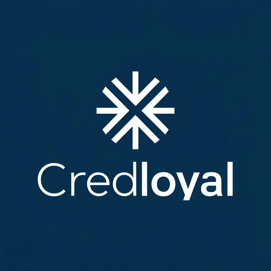 logo, Symbols, with the text "CredLoyal", typography, be used in Retail industry