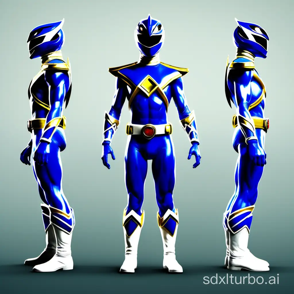Dynamic-2D-Side-Shot-of-Blue-Power-Ranger-in-Stunning-8K-Resolution