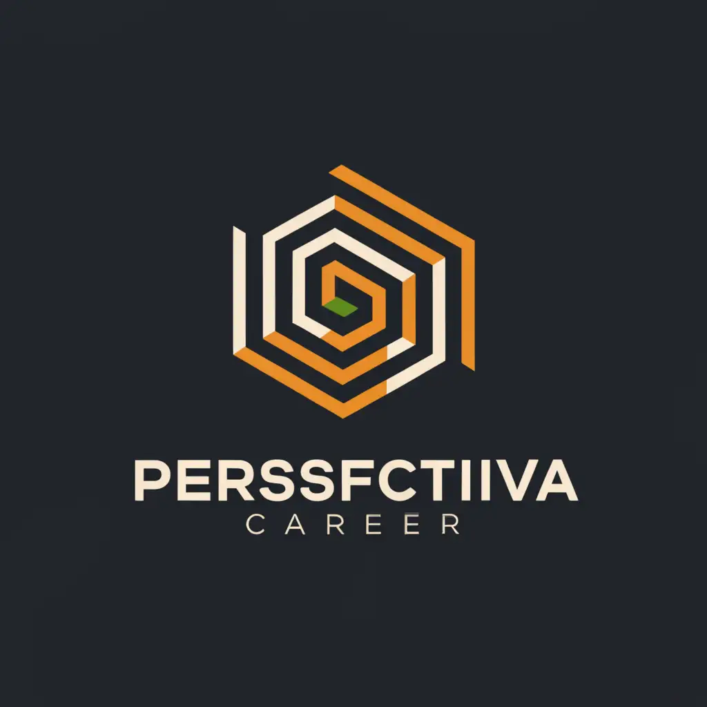 a logo design,with the text "Perspektiva", main symbol:career,complex,be used in Education industry,clear background