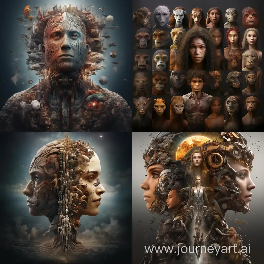 Evolutionary-Journey-From-Origins-to-AI-Era