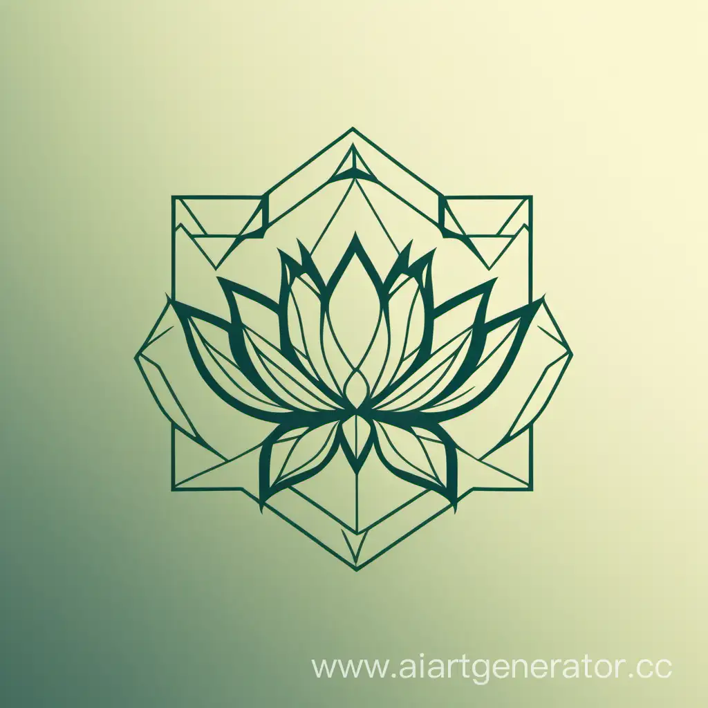 Geometric-Lotus-Logo-Design