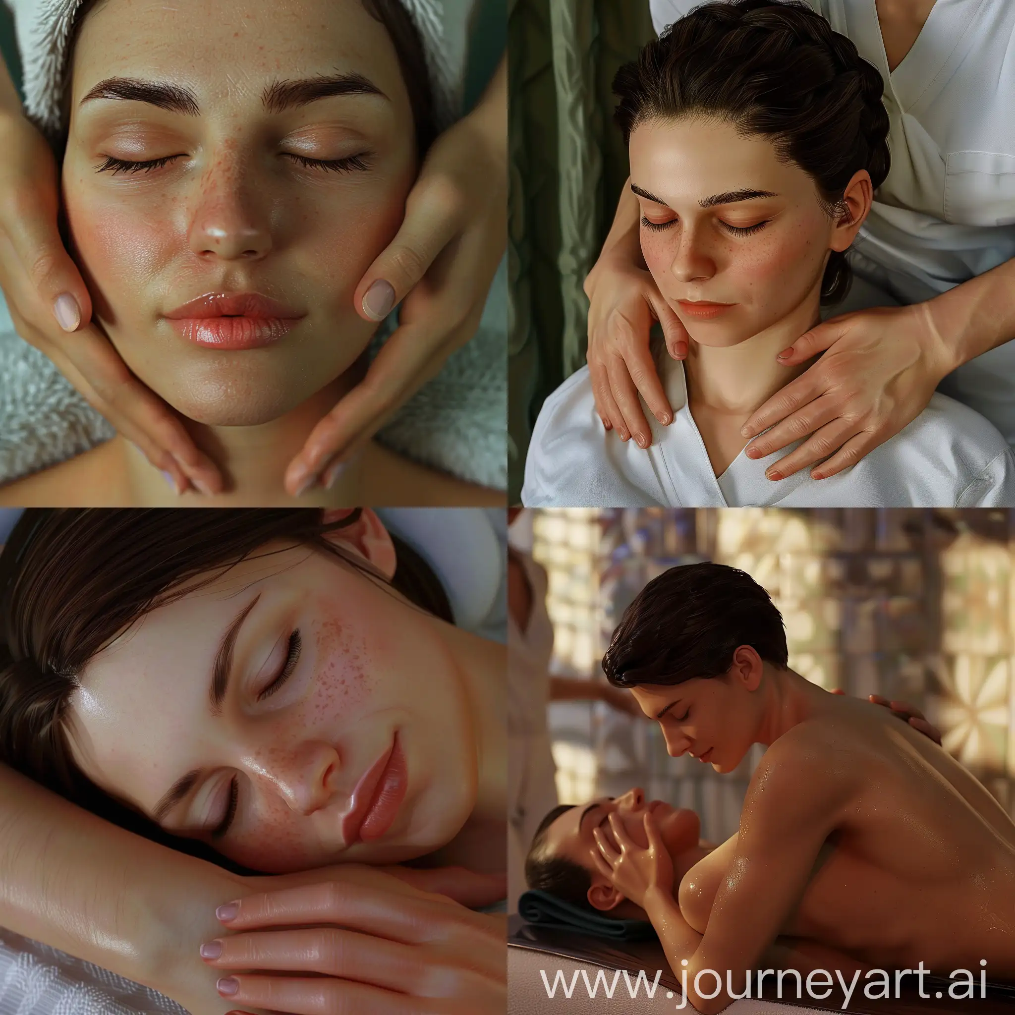 Massage therapist super realistic