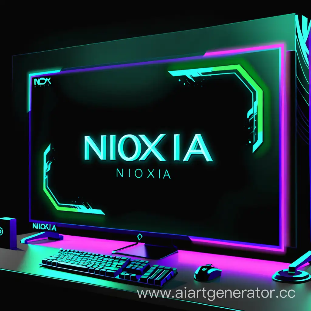 Vibrant-Neon-Offline-Stream-Overlay-Futuristic-Nioxia-Design