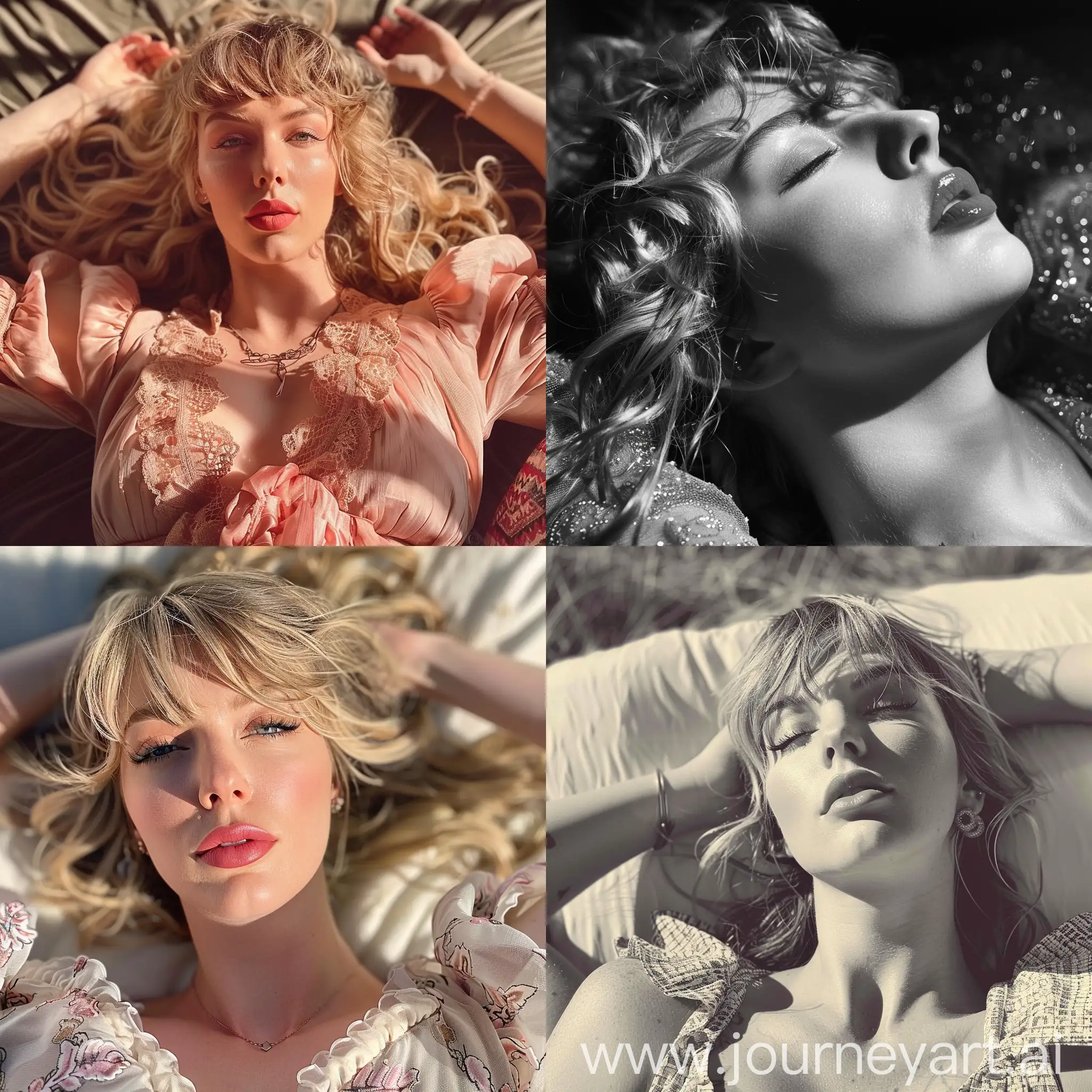 Taylor swift lying down