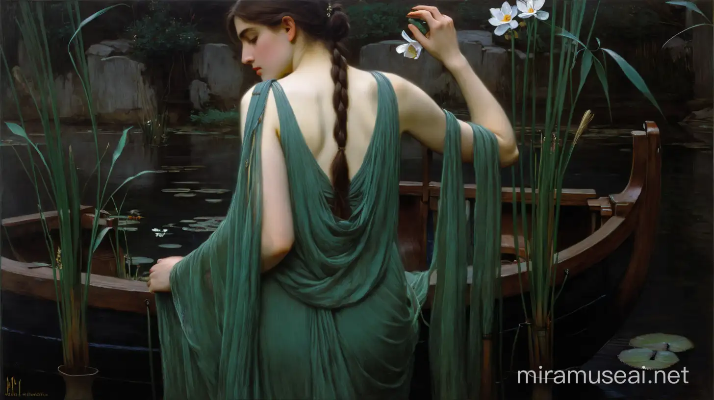 Captivating Romanticism John William Waterhouses Ethereal Scenes