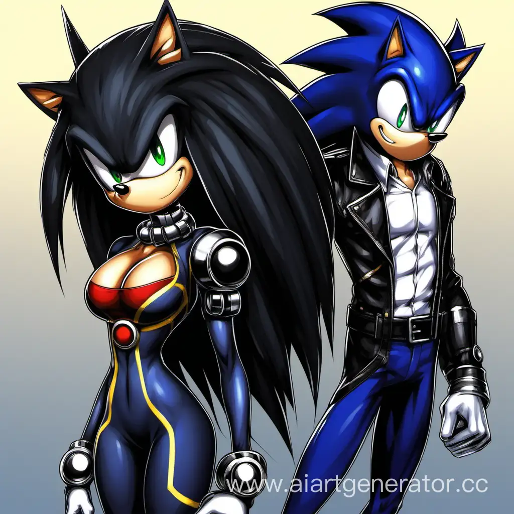 Sonic-the-Hedgehog-Collects-Rings-with-a-Confident-Companion