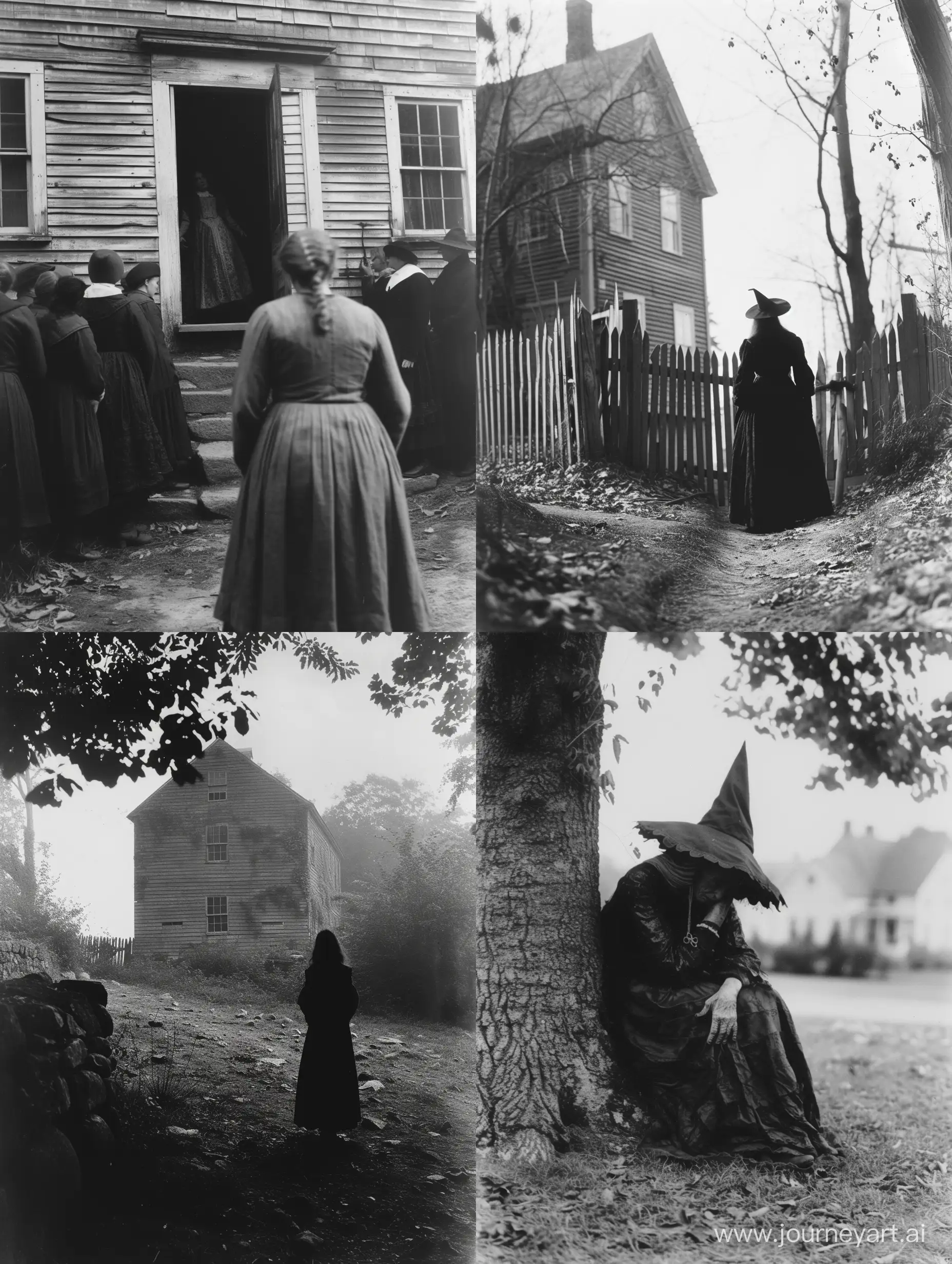 Untold stories of the Salem_witch_trials, grayscale, photo taken on provia
