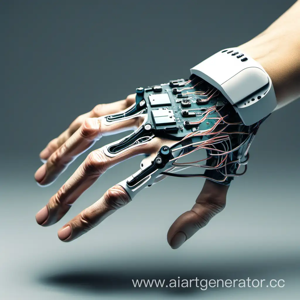 Проектирование нейроинтерфейсов бионический макет руки человека