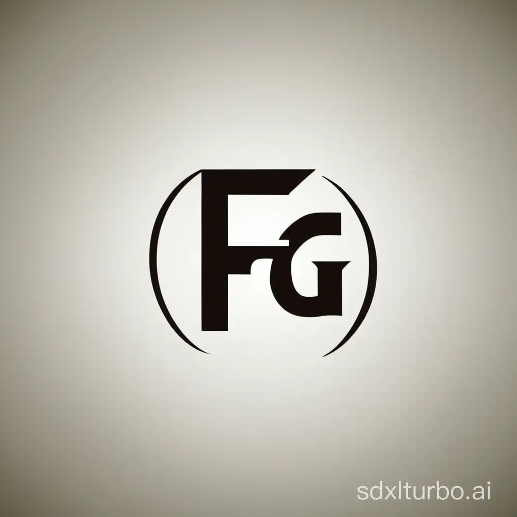 create a Logo with the letters F and G