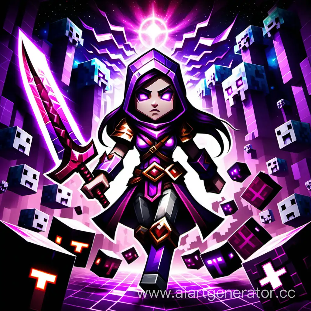 Fantasy-Templar-Assassin-in-Vibrant-Minecraft-Style-Setting
