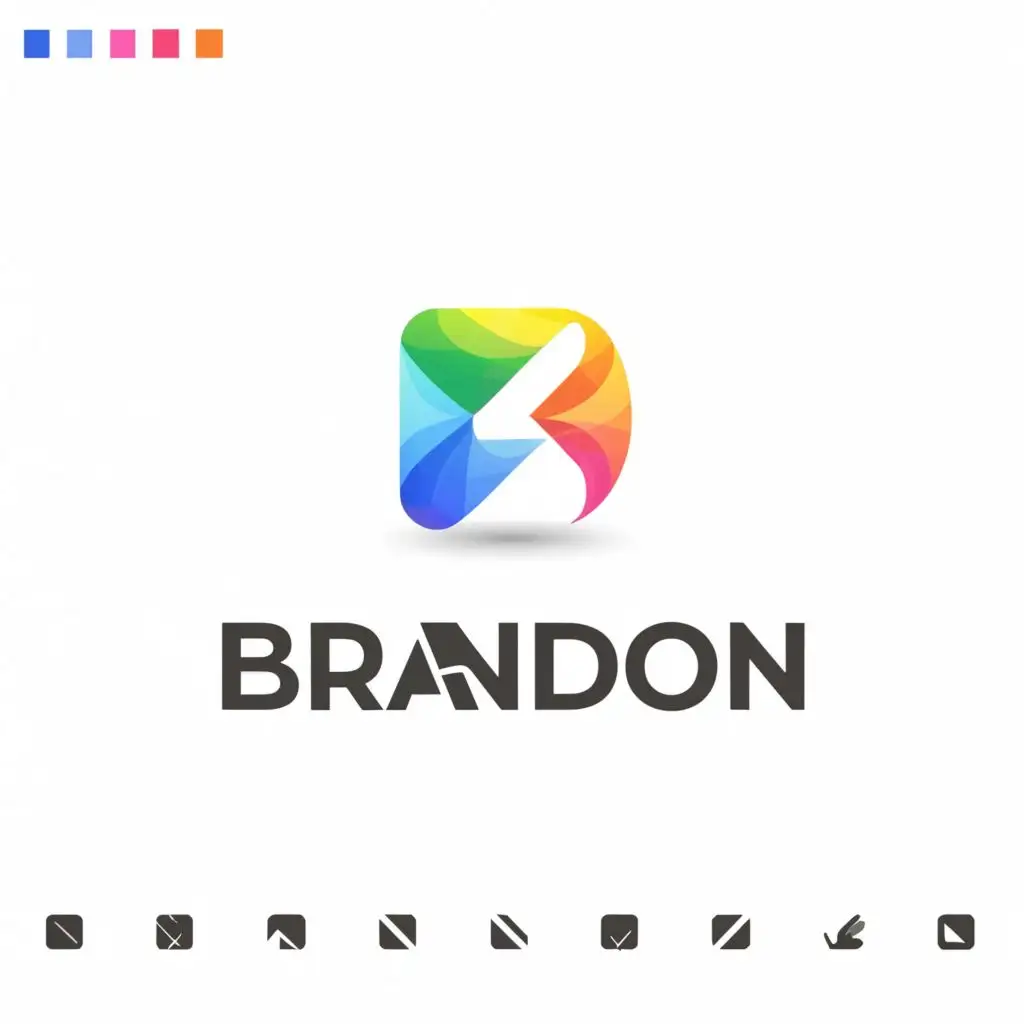 a logo design,with the text "Brandon", main symbol:news,Moderate,clear background