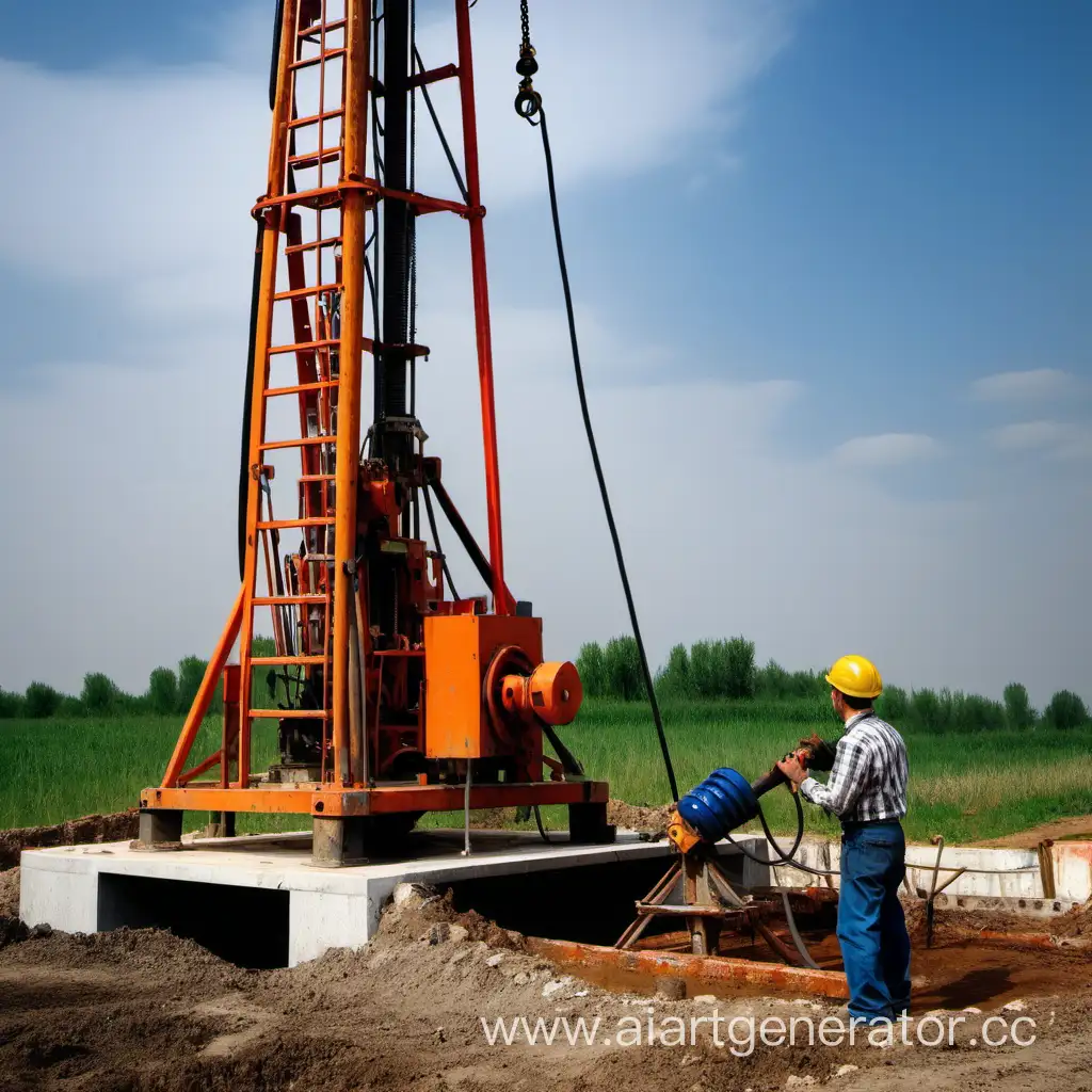 Drilling-Rig-Operator-Working-on-a-Well