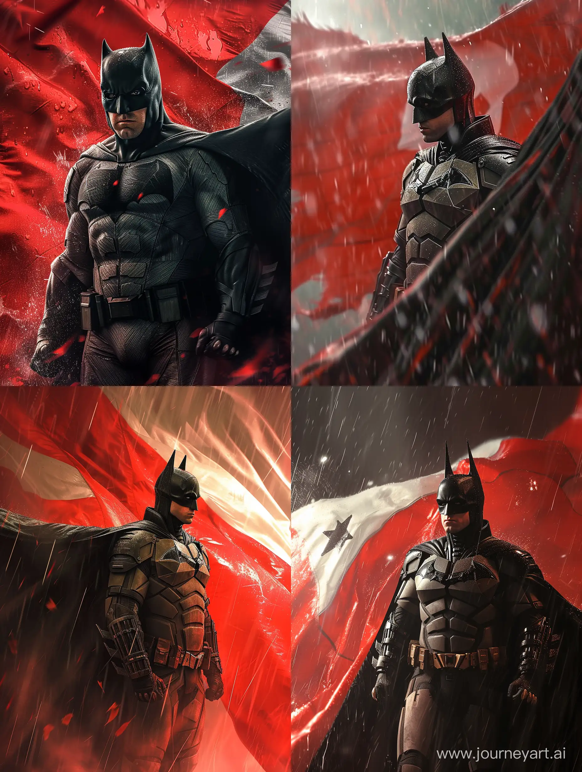 Batman-Honors-the-Indonesian-Flag-Under-the-Rain-Realistic-Cinematic-Wallpaper-HD