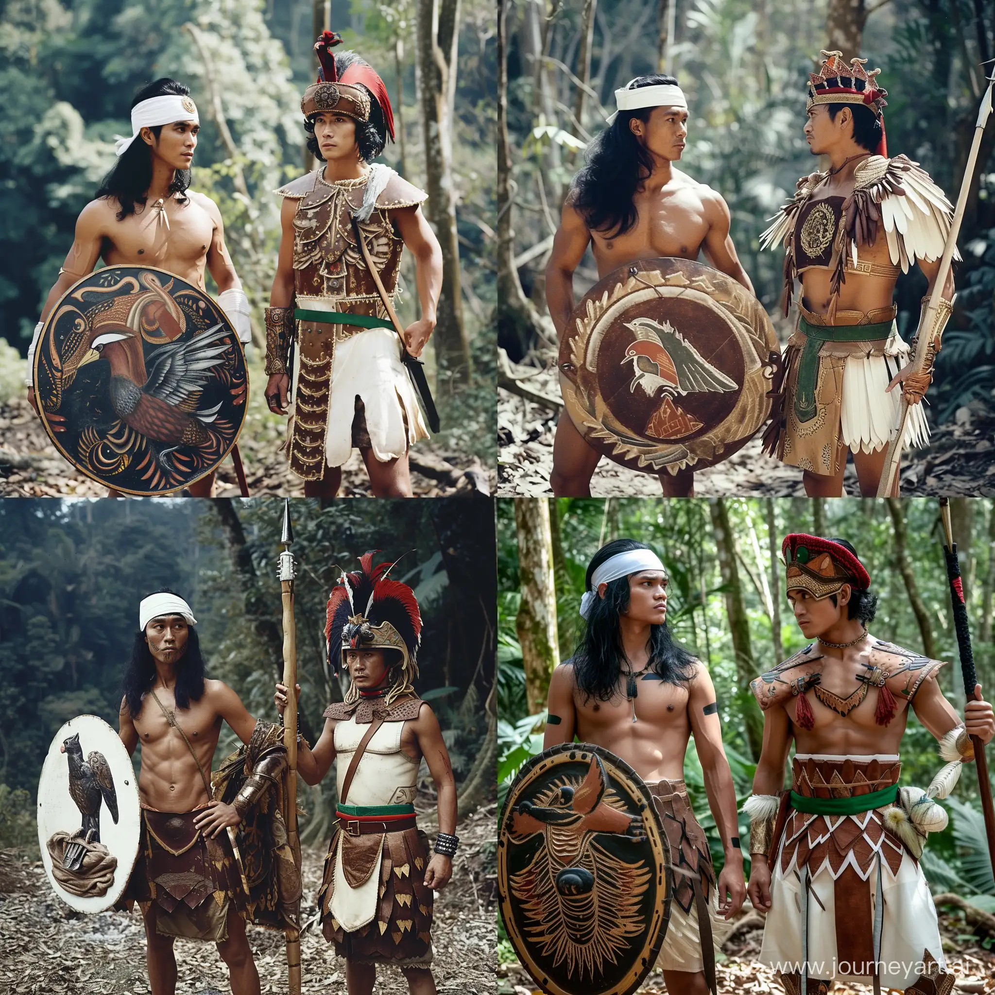 Indonesian-Soldiers-in-Forest-Battle-Preparation
