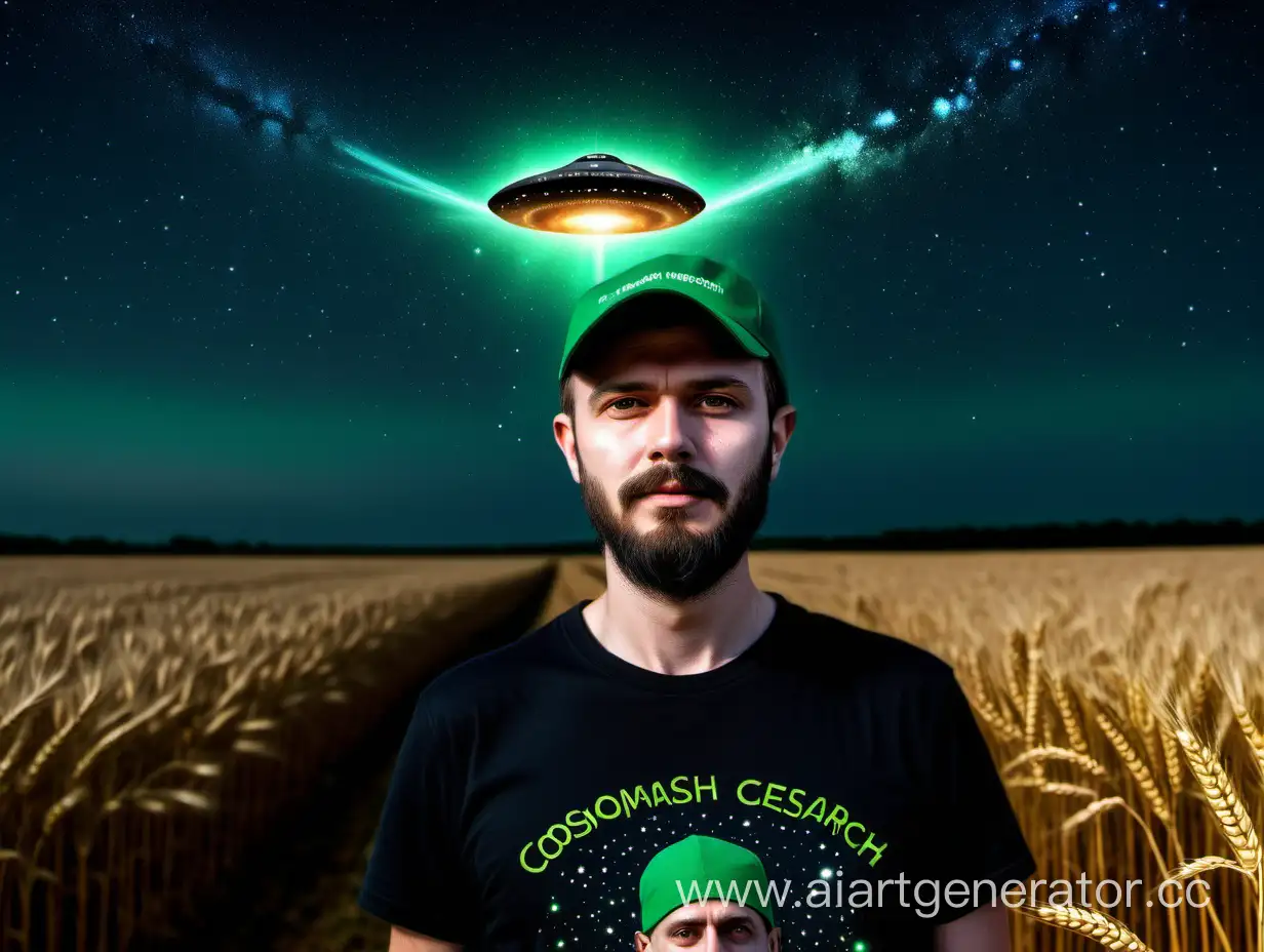Starry-Night-UFO-Encounter-Vadim-Chernobrov-in-Cosmic-Exploration