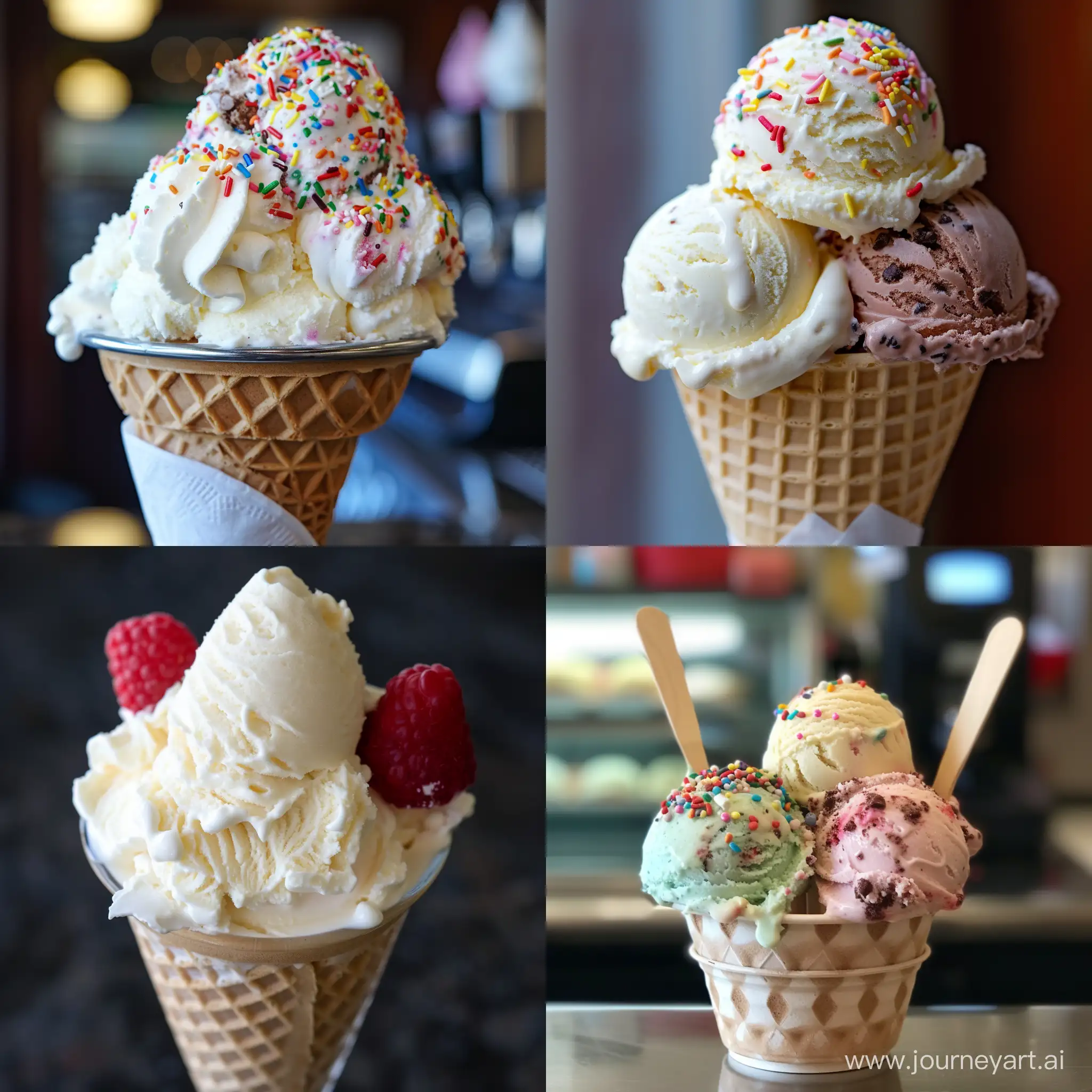 Ice cream --v 6 --ar 1:1 --no 39724